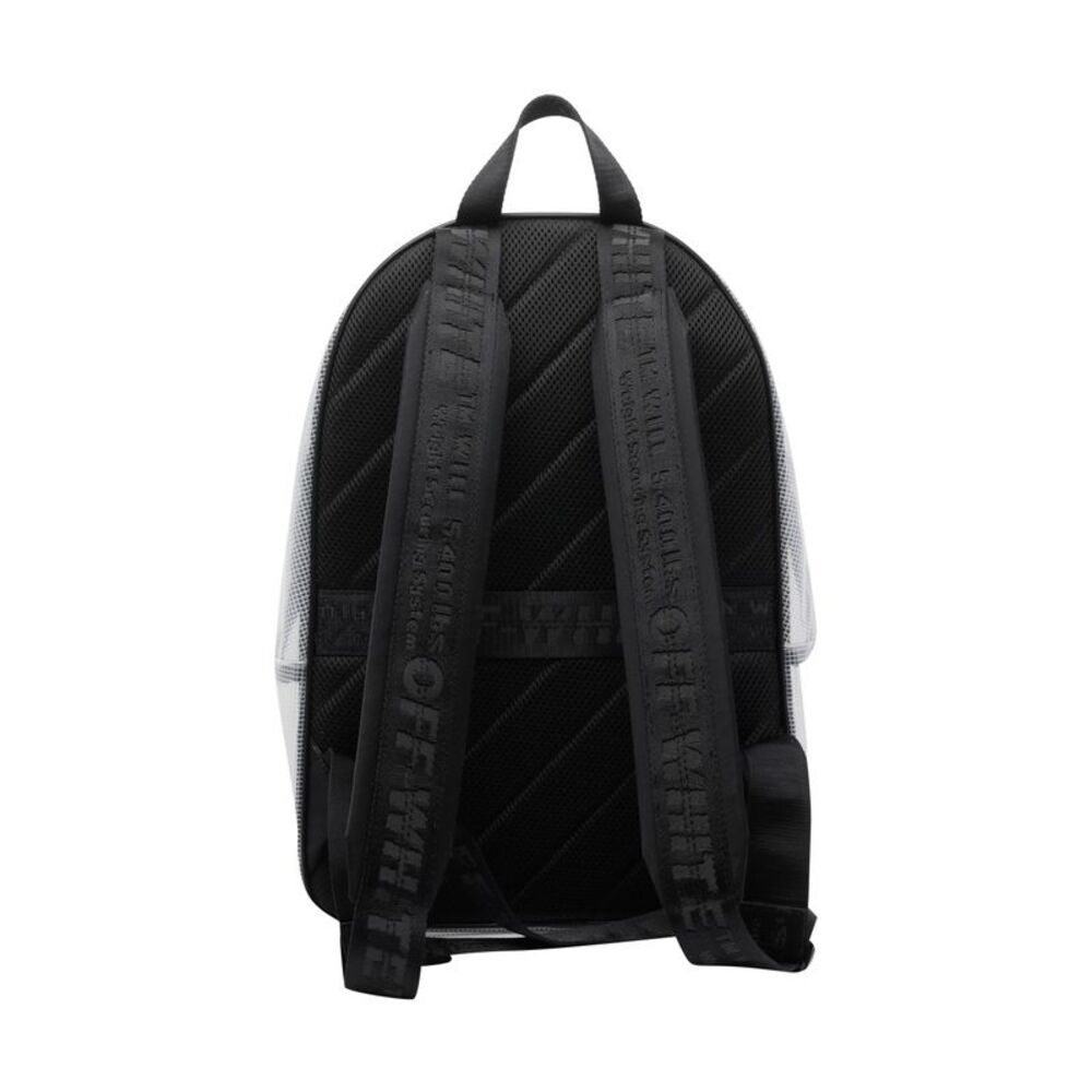 Off White Men Transparent Heritage Backpack NWT - image 3